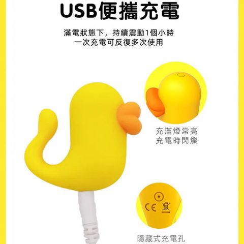 Yy Horse Yellow Duckie Finger Vibrator 1 Piece