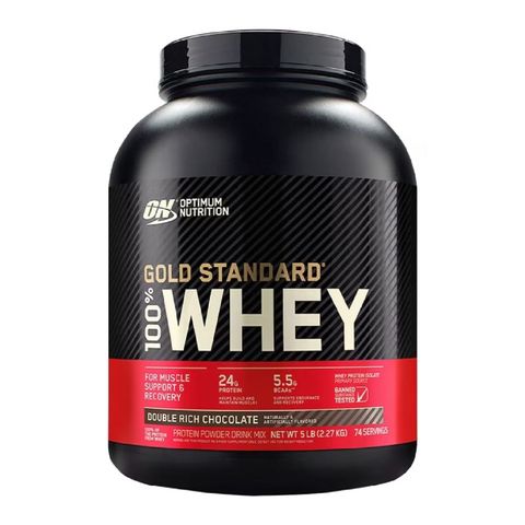 Optimum Nutrition 金裝乳清蛋白粉 (雙重特濃朱古力) 5磅
