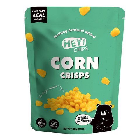 Hey! Chips Natural Corn Crisps 18g