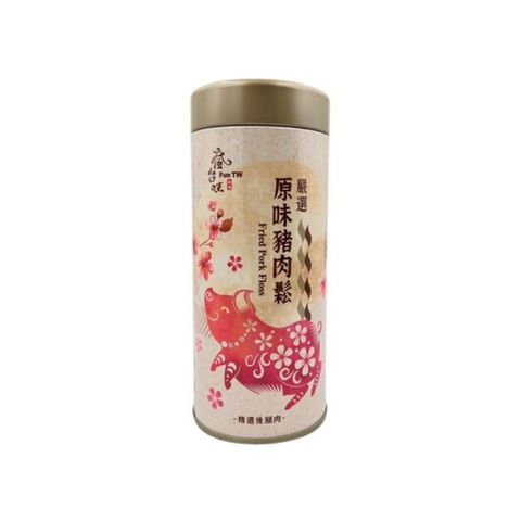 瘋台味 老街伴手禮 嚴選原味豬肉鬆 270克