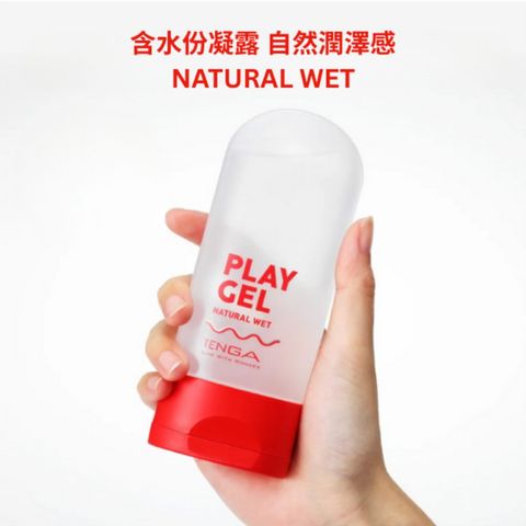 Tenga Play Gel Water-based Lubricant [Natural Wet] 160ml