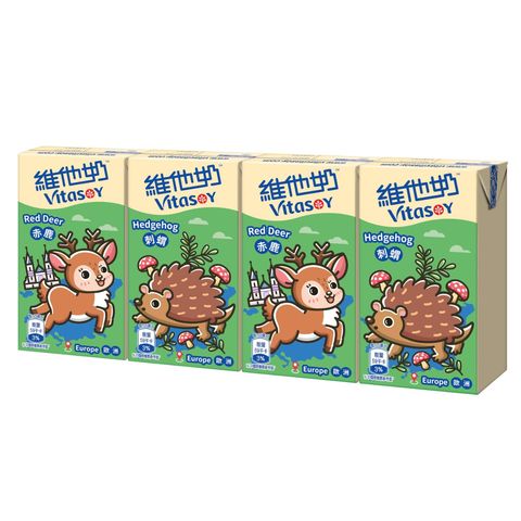 Vitasoy Soyabean Milk 4 x 125ml