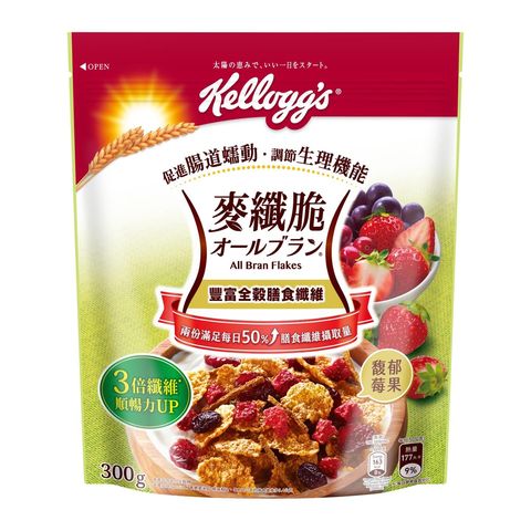 Kellogg's Japanese All Bran Flakes Fruit Mix 300g