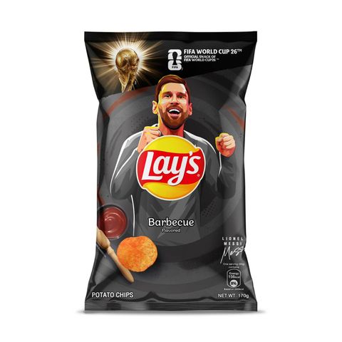 Lay's Barbecue Flavored Potato Chips (Fifa) 170g