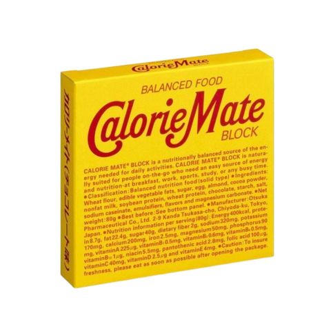 Otsuka Calorie Mate Block Chocolate Flavor 4 Pieces [Parallel Import]