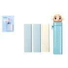 Disney Frozen Pullable Erasers (Pusher 1 Piece + Eraser Glue 3 Pieces) 1 Set