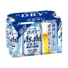 Asahi Super Dry Beer Cold Draft Can Alc. 5% 6 x 350ml [Parallel Import]
