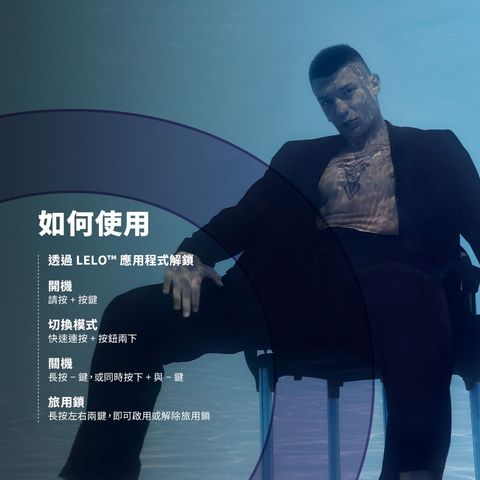 Lelo Lifeguard Originals 陰莖震動環 - 紫色 1件