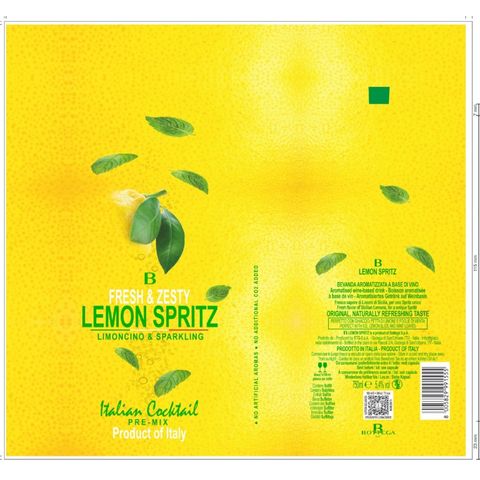 Bottega Lemon Spritz 750ml