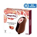 Haagen-dazs Strawberries & Cream Ice Cream Bar 3 x 80ml