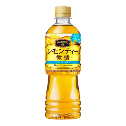 Pokka Sapporo Mabroc Ice Lemon Tea Low Sugar Pet 525ml