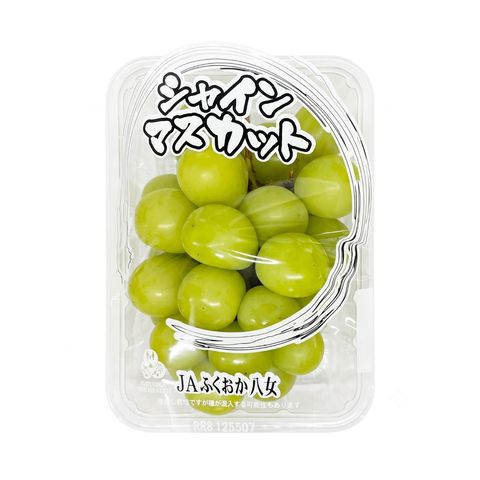 Japan Fukuoka Shine Muscat 1 pack approx. 350g (Packaging will be shipped out randomly)