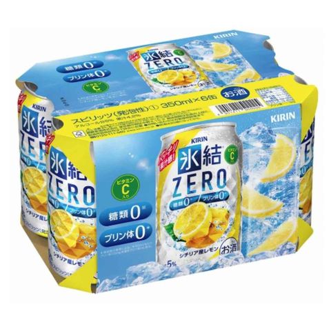 Kirin Ice Breaker Zero Sicilian Lemon Chu-Hai Alc.5% 350ml x6[Parallel Import]