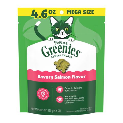 Greenies Feline Salmon 4.6oz (packaging will be shipped out randomly)