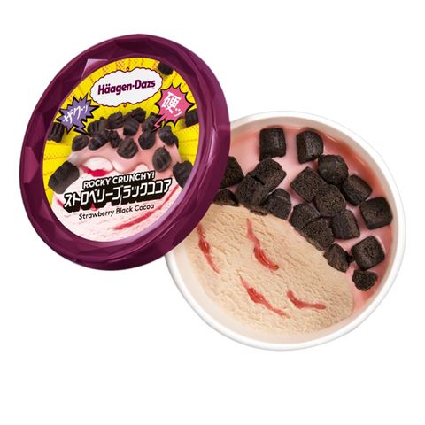 Haagen-dazs 日本版曲奇脆脆士多啤梨雪糕 88毫升