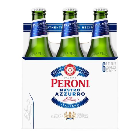 Peroni Nastro Azzurro (Bottle) 6 x 330ml