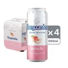 Hoegaarden Peach King Can Beer 500ml x4