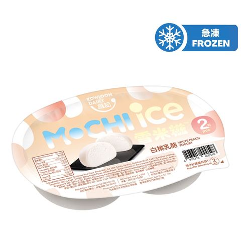 維記牛奶 雪米糍 白桃乳酪 (2粒裝) 66克