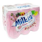 Lotte Milkis Peach Flavor 6 x 250ml