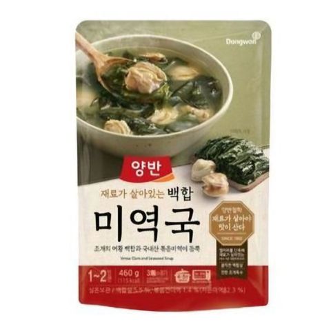 Dongwon Venus Clam and Seaweed Soup 460g [Parallel Import]