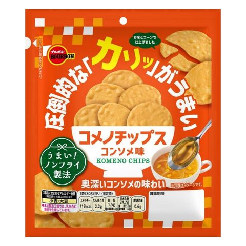 Bourbon Consomme Flavor Rice Chips 30g [Parallel Import]