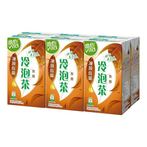 Vita Cold Brew No Sugar Dong Ding Oolong Tea 250ml x6 (The new and old packaging will be shipped out randomly)
