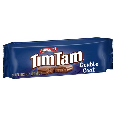 Arnott's Tim Tam Chocolate Double Coat 200g