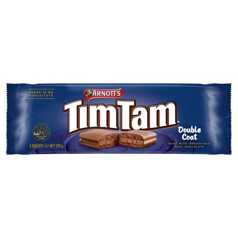 Arnott's Tim Tam Chocolate Double Coat 200g