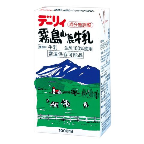 Dairy Kirishima Sanroku Milk 1000ml