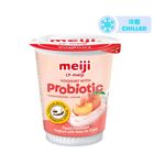 Cp Meiji Peach Flavoured Yoghurt with Nata De Coco 135g