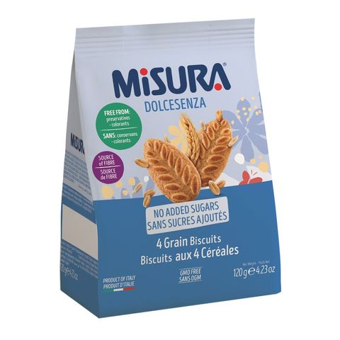 Misura Dolcesenza No Sugar Added Biscuits 120g