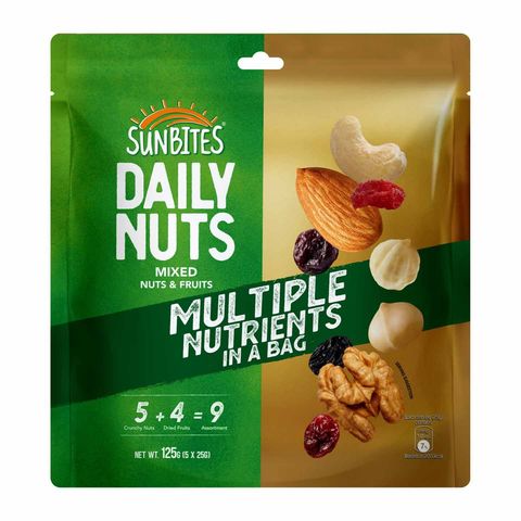 Sunbites Daily Nuts 125g