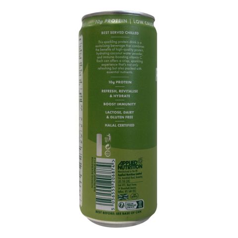 Applied Nutrition Sparkling Protein Water Apple Burst Can 330ml