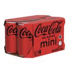 Coca Cola Coke Zero Mini Can 6 x 200ml [G] - 2570398