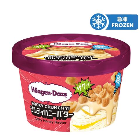 Haagen-dazs 日本版曲奇脆脆鹽味蜂蜜牛油雪糕 87毫升