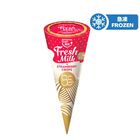 Kowloon Dairy Cone Single Cone - Fresh Milk & Strawberry Crisps 125ml