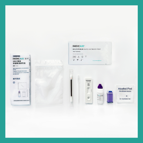 Indicaid HIV / Syphilis Rapid Antibody Test 1 Piece