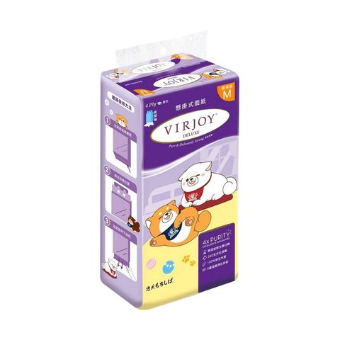 Virjoy 4-ply Hanging Softpack Facial Tissue 1 Unit