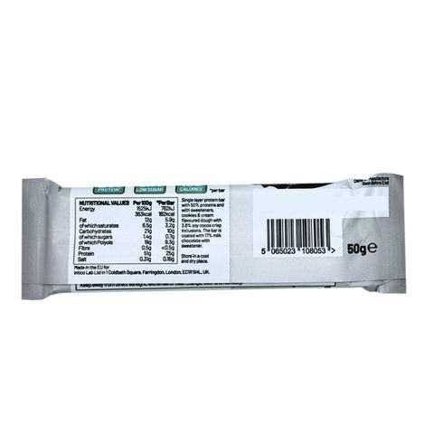 Intico High Protein Low Sugar Bar Vanilla 50g