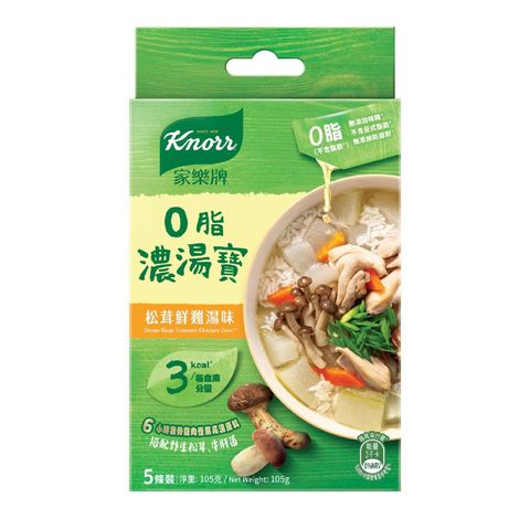 Knorr No MSG Dense Soup Zero - Chicken (5 Sticks) 105g