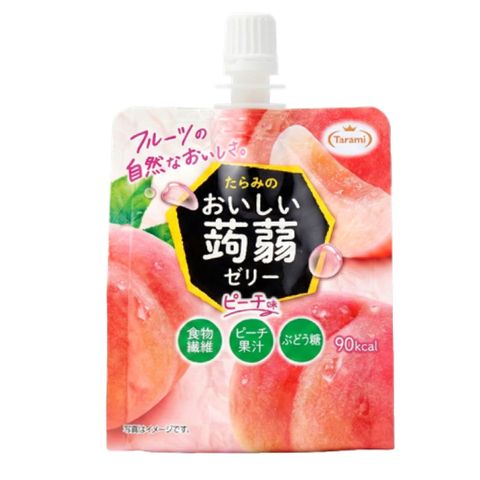 Tarami 蜜桃味蒟蒻啫喱 150克 [平行進口]