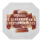 Spanish Serrano Ham & Manchego Rollitos 110g 93538