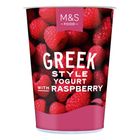 M&S Food Greek Style Yogurt with Raspberry 450g 29481460