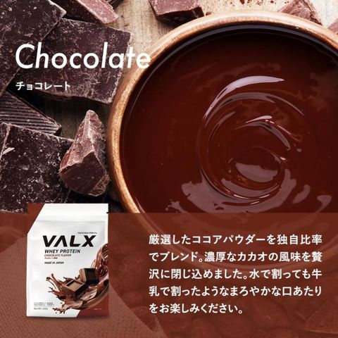 Valx 朱古力味乳清蛋白粉 420克 [平行進口]