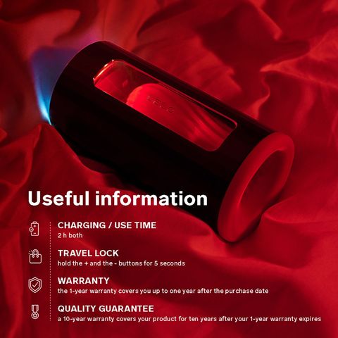 Lelo F1S V2A Electric Masturbator Blue 1 Piece (Specifically designed for stimulation seekers, deliver deep penetration vibrations, with a fully waterproof body)