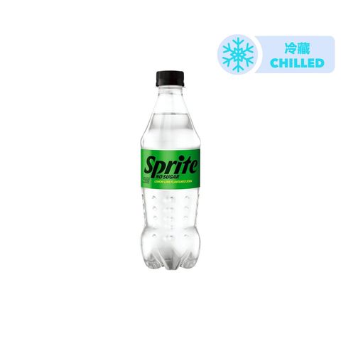 Sprite Lemon-lime Flavoured Soda (No Sugar) 500ml (The new and old packaging will be shipped out randomly)