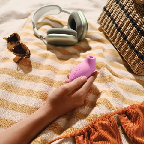 Lelo Sona 2 Travel 聲波陰蒂吸啜器 粉色 1個 (適合所有用家，機身完全防水)