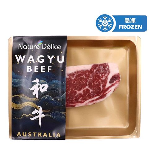 Nature Delice Australia Wagyu Beef M4 - 5 Striploin Steak 227g