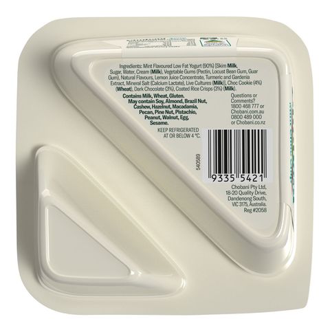 Chobani Flip Greek Yogurt Mint Choco 140g