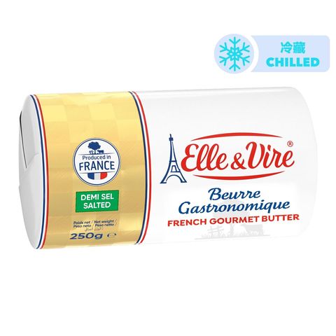 Elle & Vire Salted Butter Roll 250g